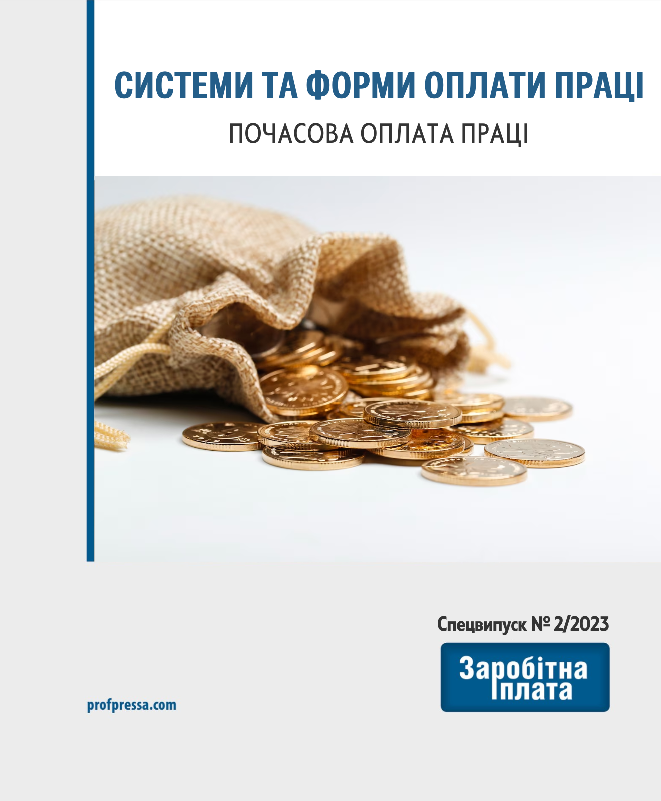 Обкладинка Системи та форми оплати праці. Почасова оплата праці (№ 2/2023)